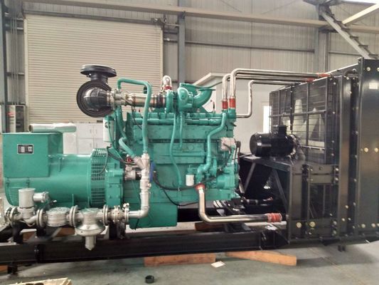 125kVA Natural Gas Generator Set with Water Cooled Method and Low-Noise Cummins Engine