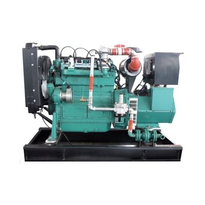 125kVA Natural Gas Generator Set with Water Cooled Method and Low-Noise Cummins Engine