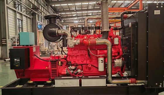 300KW 375kva Natural Gas Generator with 180A Rated Current and 50HZ/60HZ Frequency