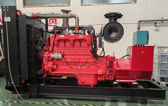 Water Cooled Method 300KW 375kva Natural Biogas Gas Generator with IP23 Protection Class