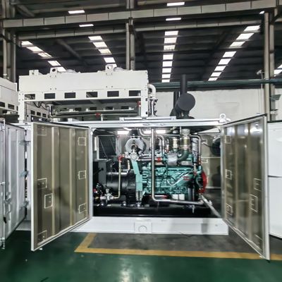 800KVA Silent Container Type Generator 1250 kva Fully Automatic Gas Generator 1mw
